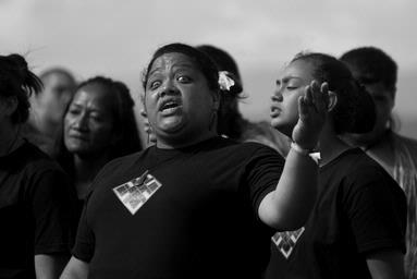  Powhiri at Splore at Tapapakanga Regional Park